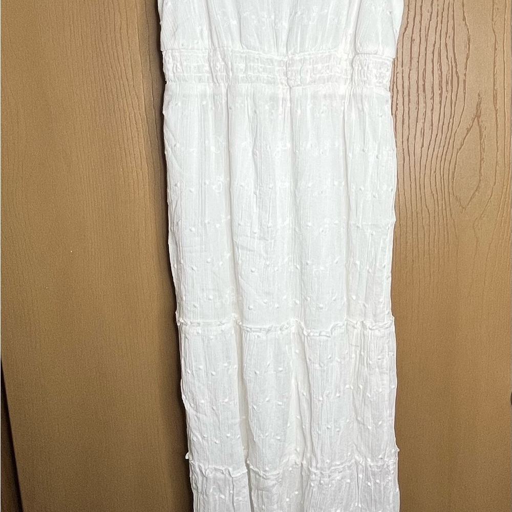 Light weight  White Maxi Dress